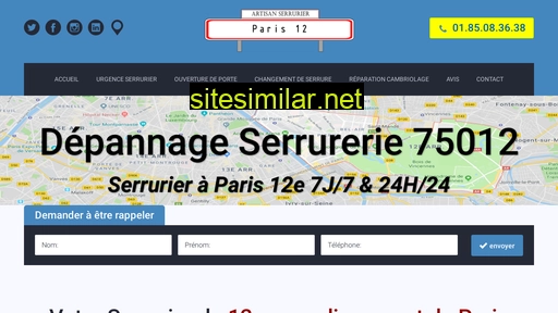 serrurierparis12em.fr alternative sites