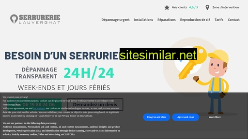 serrurerie-lauvergnat.fr alternative sites