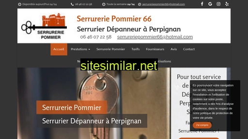 serrurerie-pommier.fr alternative sites