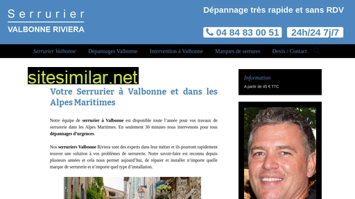 serrurier-valbonne-riviera.fr alternative sites