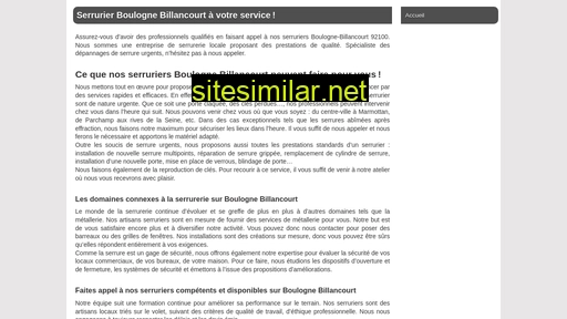 serruriersboulognebillancourt.fr alternative sites
