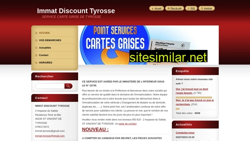 service-carte-grise-tyrosse.fr alternative sites