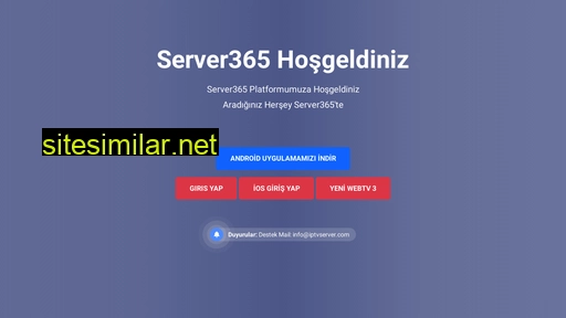 Server365 similar sites