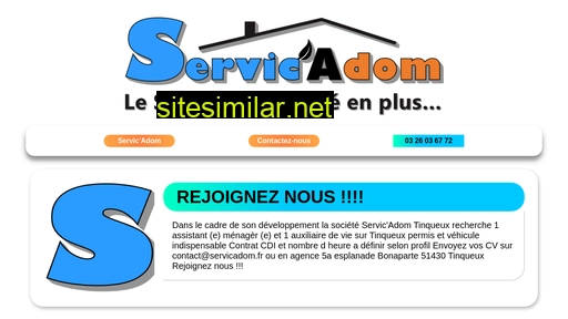 servicadom.fr alternative sites
