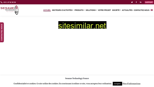 sesame-technology.fr alternative sites