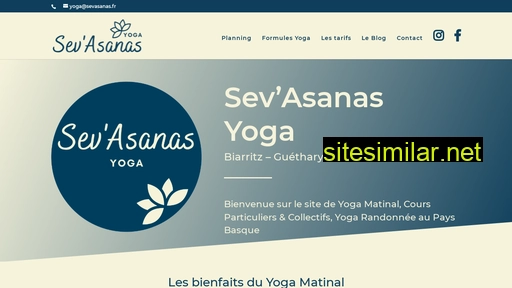 sevasanas.fr alternative sites
