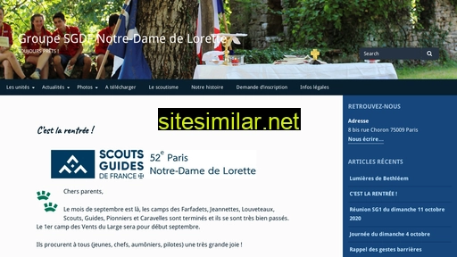 sgdf-lorette.fr alternative sites