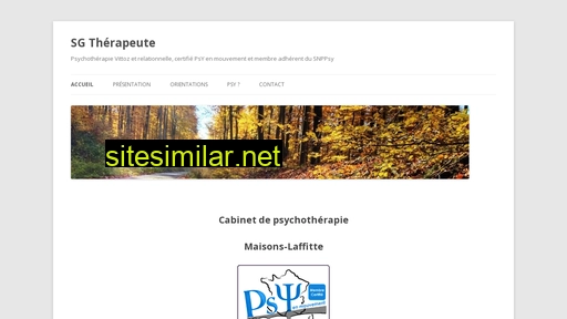 sgtherapeute.fr alternative sites