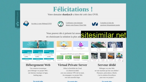shaolyn.fr alternative sites