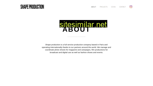 shape-production.fr alternative sites