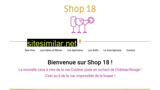 shop18.fr alternative sites