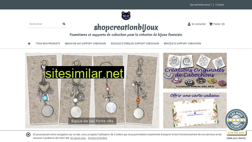 shopcreationbijoux.fr alternative sites