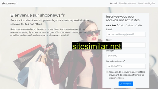 shopnews.fr alternative sites