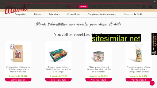 shop.atavik.fr alternative sites