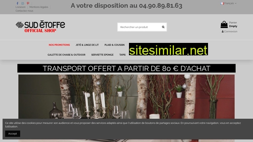 shop.sudetoffe.fr alternative sites