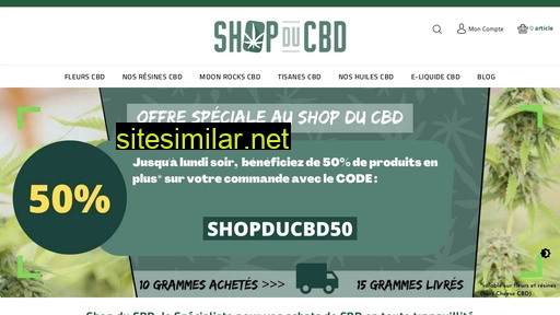 shopducbd.fr alternative sites