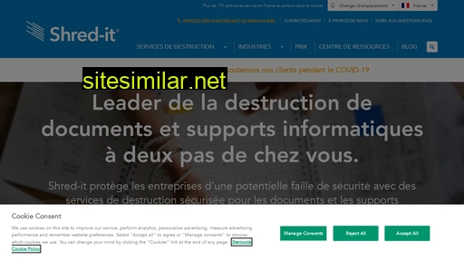 shredit.fr alternative sites