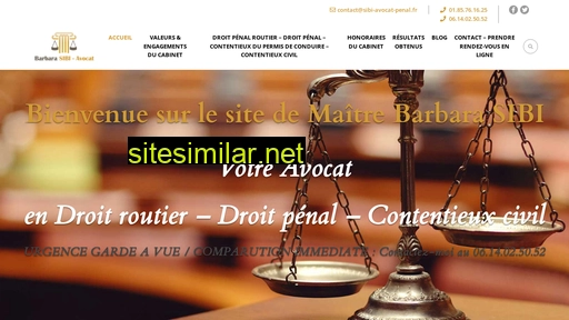 Sibi-avocat-penal similar sites