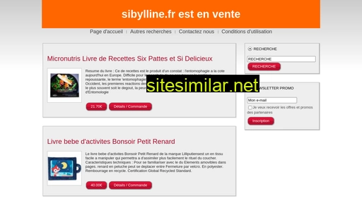 sibylline.fr alternative sites