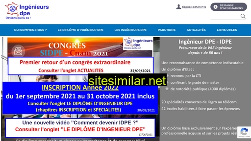 sidpe.fr alternative sites