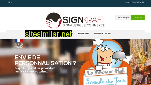 signkraft.fr alternative sites