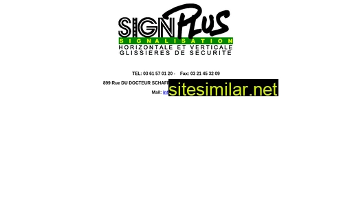 signplus.fr alternative sites