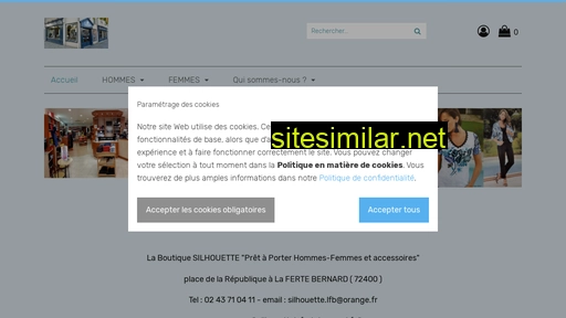 silhouettelafertebernard.fr alternative sites