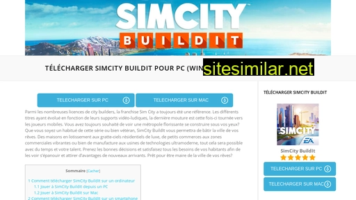 simcitybuildit.fr alternative sites