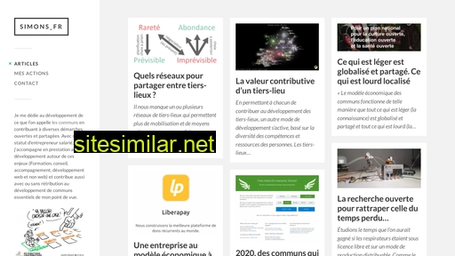 simons.fr alternative sites
