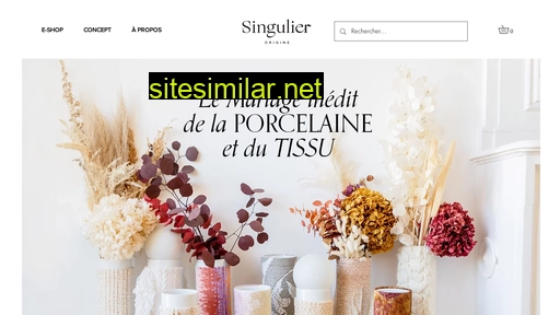 Singulier-origine similar sites