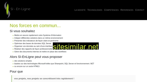 si-enligne.fr alternative sites