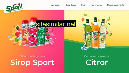siropsport.fr alternative sites