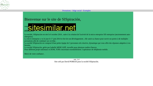 sispiracion.fr alternative sites