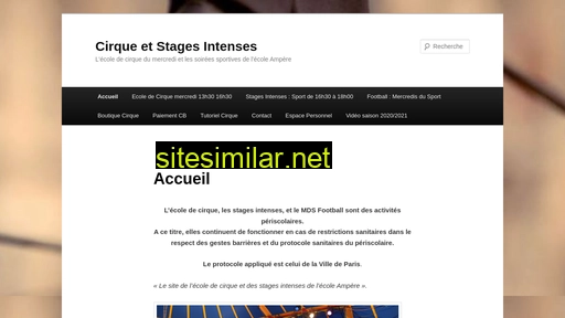 site.cirqueampere.fr alternative sites