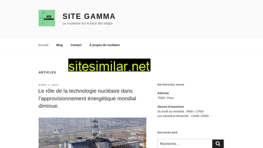 Site-gamma similar sites