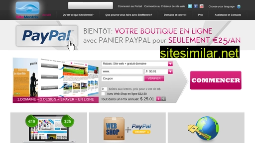 sitementrix-cms.fr alternative sites