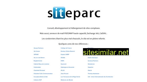 siteparc.fr alternative sites