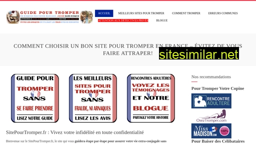 sitepourtromper.fr alternative sites