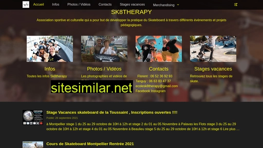sk8therapy.fr alternative sites