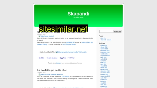 skapandi.free.fr alternative sites