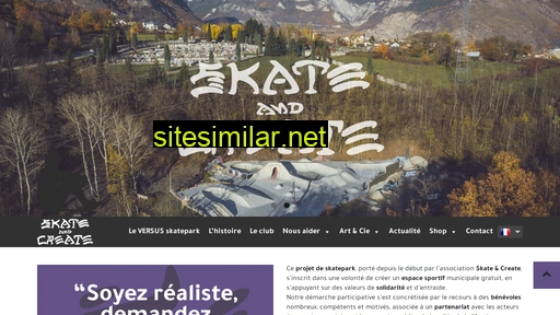 skateandcreate.fr alternative sites
