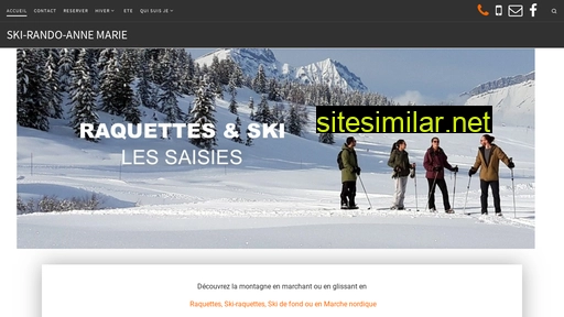 ski-rando-annemarie.fr alternative sites