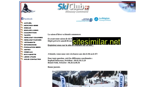 ski-club-mieussy.fr alternative sites