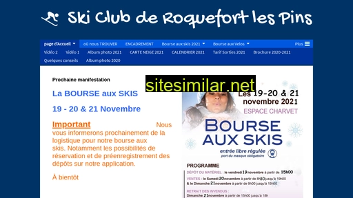 Ski-roquefort-les-pins similar sites