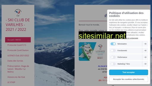 skiclubdevarilhes.fr alternative sites