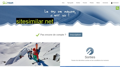 skitour.fr alternative sites