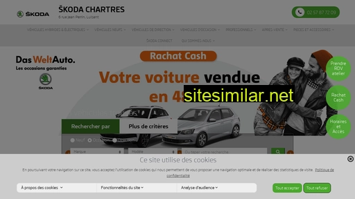 skoda-chartres.fr alternative sites