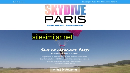 skydiveparis.fr alternative sites