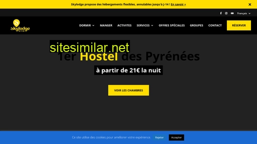 skylodge.fr alternative sites