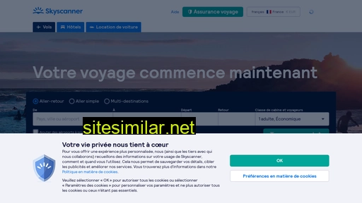 skyscanner.fr alternative sites